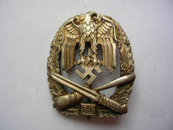odznaki II wojna Światowa - Niemiecka_odznaka_szturmowa_II_klasa.jpg