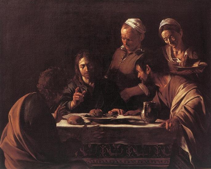  malarstwo - Caravaggio - Wieczerza w Emaus.jpg