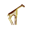 ZNAKI złote - okolicznościowe - giraffe.gif