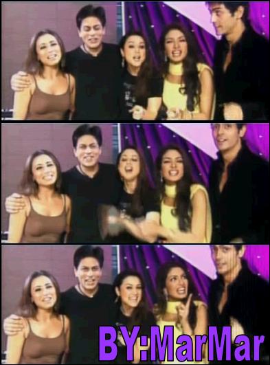 BOLLYWOOD - Arjun Rampal, Preity Zinta, Priyanka Chopra, Rani Mukherjee And Shah Rukh Khan Together 01.jpg