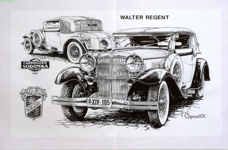 Retro stare samochody - szkice ze starymi samochodami  49.jpg