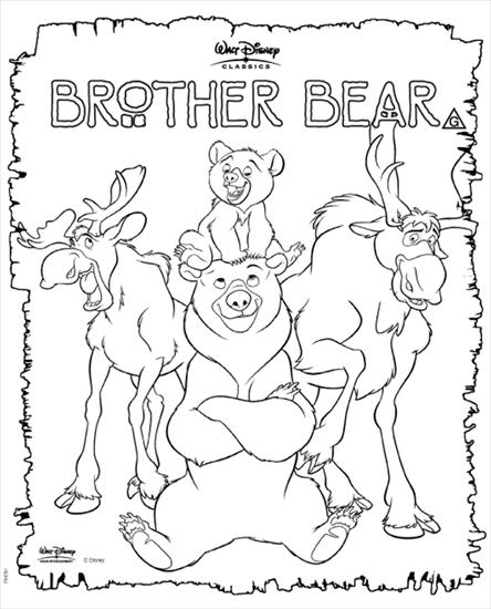 Mój brat niedźwiedź - Brat niedźwiedź - kolorowanka 65.gif