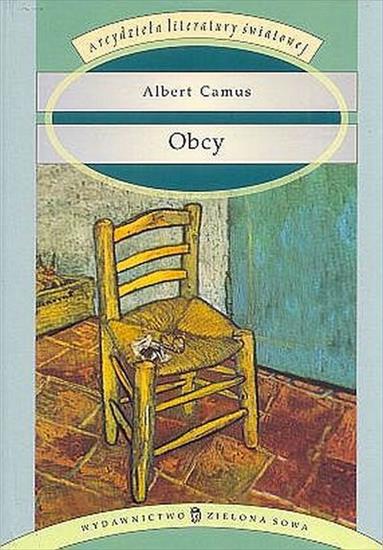 Albert Camus - Obcy - okładka książki.jpg