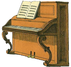 instrumenty muzyczne - Muzyczne - pianina. 3 .gif