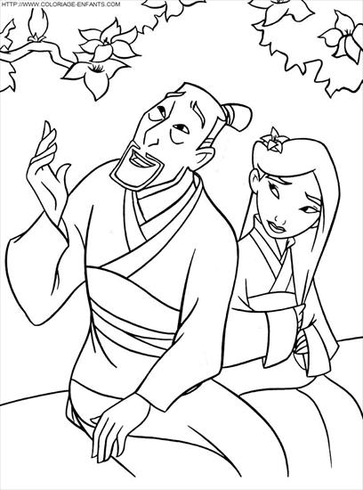 Mulan - Mulan - kolorowanka 10.gif