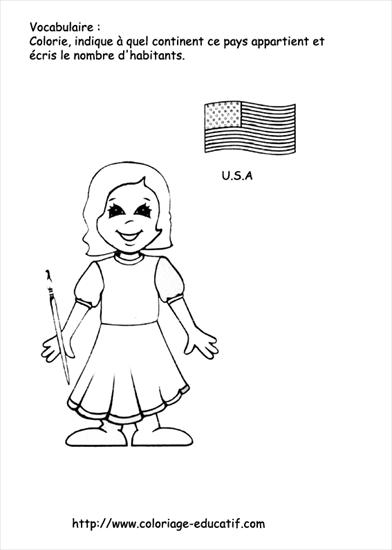 dzieci świata - coloriage_USA.gif