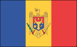Flagi państw Europy - moldawia.gif