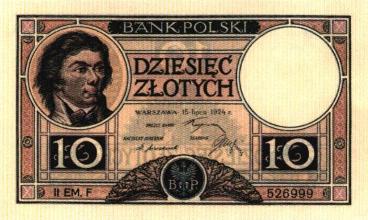 banknoty Bank Polski-waluta złoty - 10_zlotych_15lipca1924.jpg