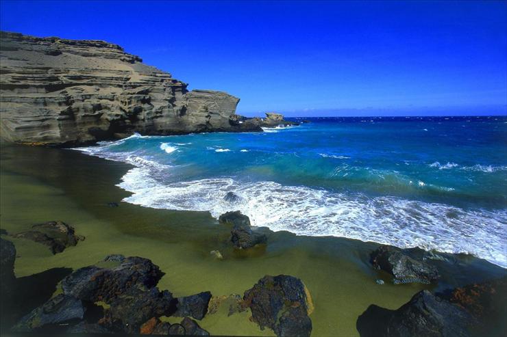 Tapety- natura the best - Green Beach, Big Island, Hawaii_40450.jpg