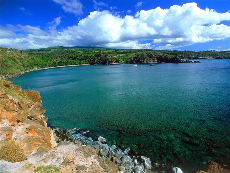 Stany Zjednoczone - Honolua Bay, Maui, Hawaii1600x1200.jpg