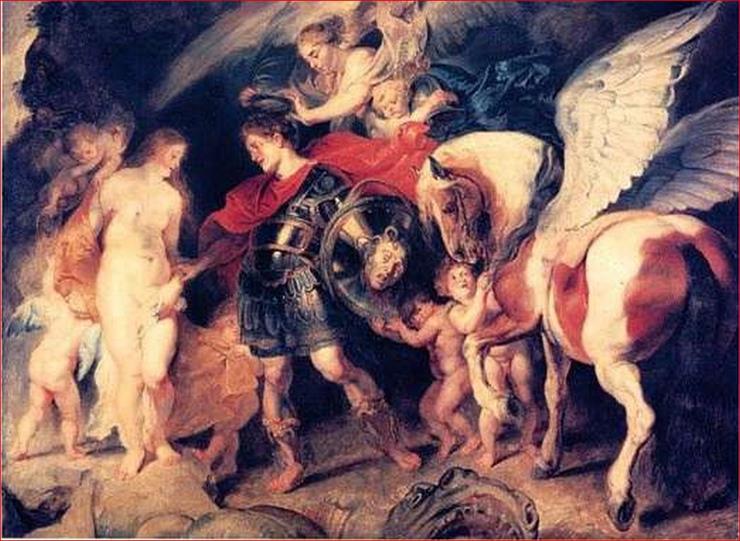 Malarstwo - RUBENS PETER PAUL - Perseusz uwalniający Andromedę 1.jpg