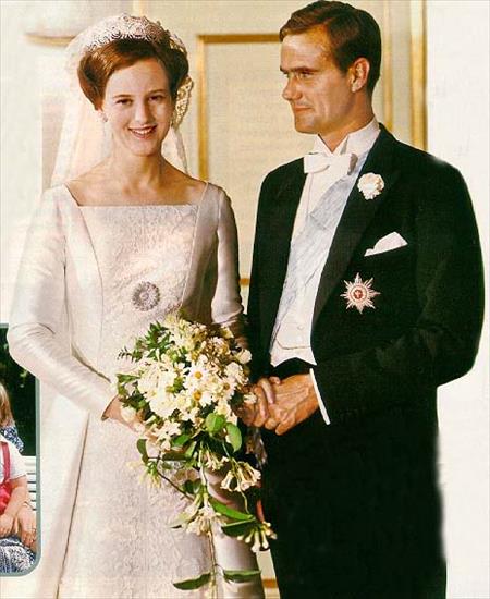 Duńska Rodzina Królewska - Het paar trouwde in 1967.jpg