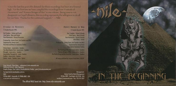 Nile - In the Beginning 1999 - Nile - In The Beginning - Frontal.jpg