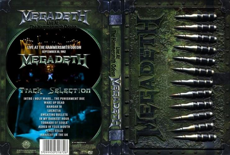 OKŁADKI DVD -MUZYKA - Megadeth - Live at the Hammersmith Odeon.jpg
