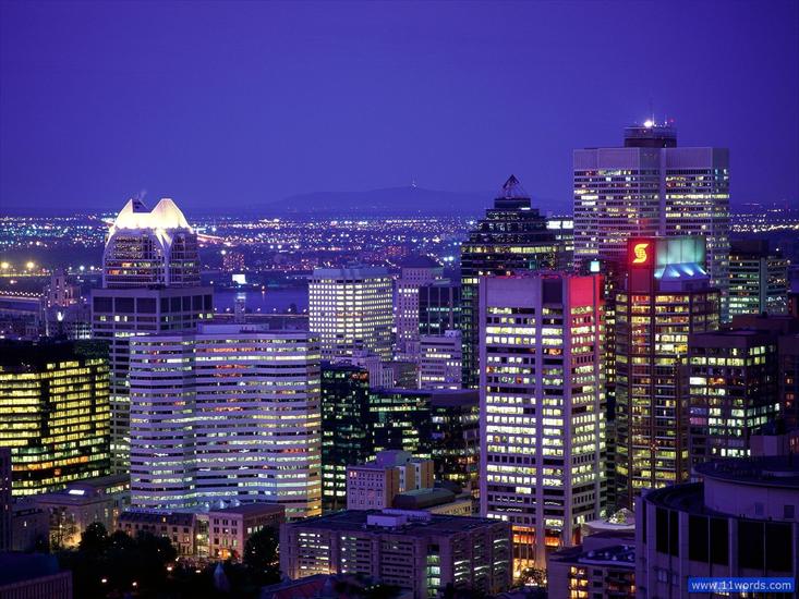 Architectural Wonders - City Lights of Montreal, Quebec.jpg