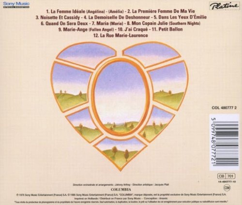 1978 Joe Dassin - Les Femmes De Ma Vie CD, Album, RE, 1995 1978 - Back.jpg