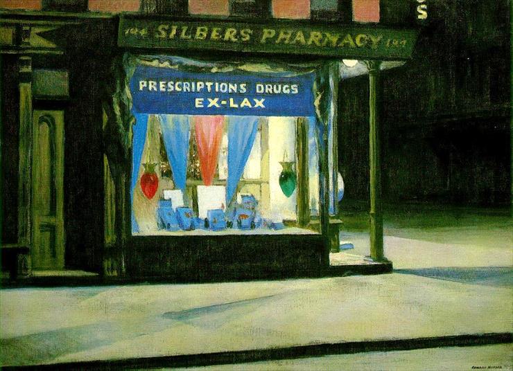 Hopper Edward - Drug Store.jpg