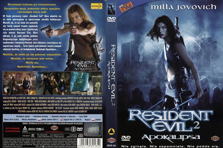  Okładki DVD  - Resident Evil apokalipsa ver.1 DVD PL.jpg
