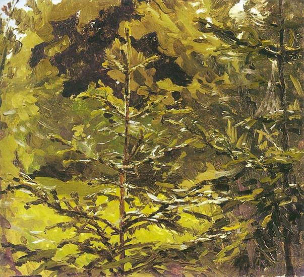 Ferdynand Ruszczyc - 1905 Fragment lasu.jpg