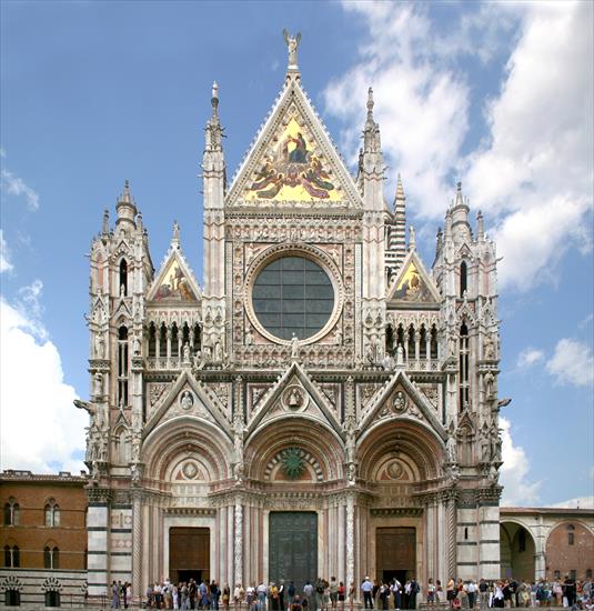 Gotyk i protorenesans - katedraw Sienie 1.jpg