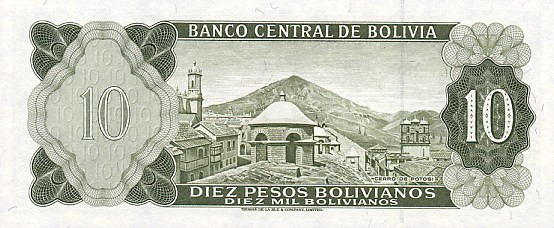 Bolivia - BoliviaP154a-10Bolivianos-L1962_b.jpg