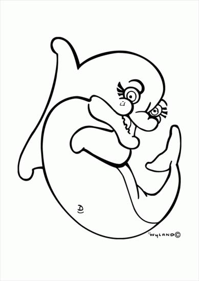 Delfiny i wieloryby - delfiny i wieloryby - kolorowanka 31.GIF