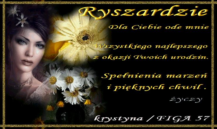 Kartki Urodzinowe - Kartka URODZINY Ryszarda.gif