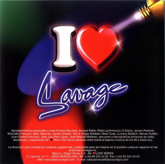 Savage-I Love Savage Vol.3OK - Savage-I Love Savage Vol.3inside.jpg