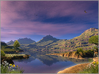 Jezioro w górach - Jezioro w górach.jpg