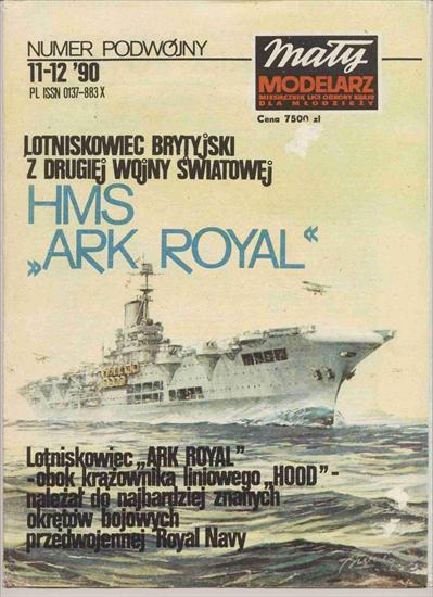 Modele do sklejania 2 - MM 1990-11,12 - Lotniskowiec HMS Ark Royal.jpg