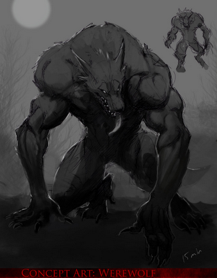 Dark, mroczne gify i obrazki - SH concept post Werewolf.png