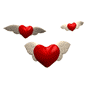 serduszka - group_of_hearts_with_wings_sm_nwm.gif