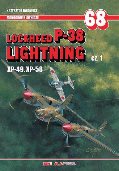 Monografie Lotnicze5 - ML-68-Janowicz K.-Lockheed P-38 Lightning,v.1.JPG