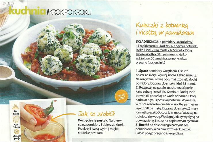 Kulinaria - Kuleczki z botwinką i ricottą w pomidorach.jpg