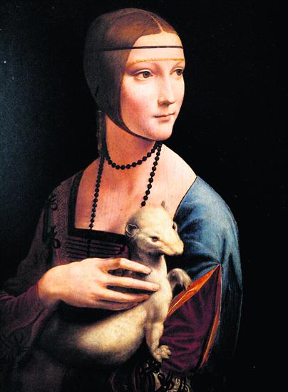 Malarstwo - Dama z łasiczką - Leonardo da Vinci.jpg