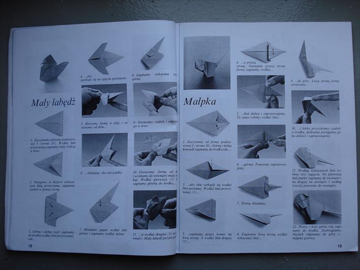 SZTUKA SKŁADANIA PAPIERU - Origami - sztuka składania papieru 08.JPG