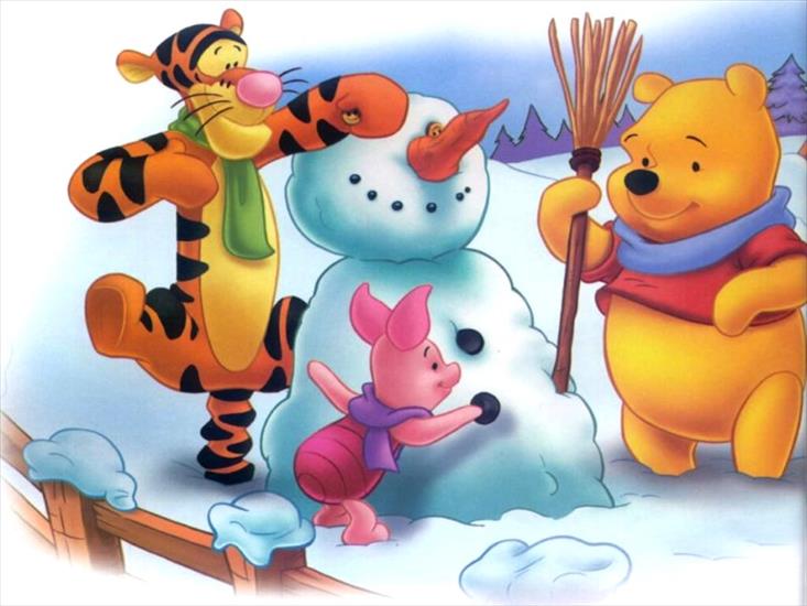 obrazki dla dzieci - Wallcate.com - Wallpapers Winnie the Pooh - Cartoon 5.jpg